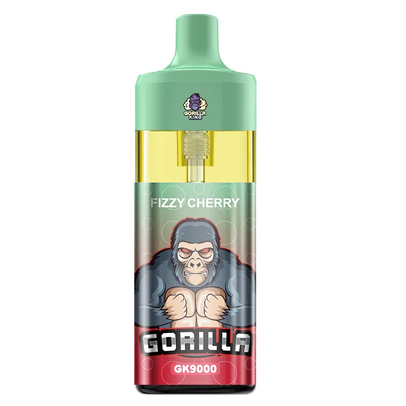 Gorilla King 9000 Puffs Refillable Pod Oil and Coil Separation New  Technology Non Leakage Non Burning Airflow Control LED Lights Shinning  Disposable Electronic Cigarette Vape Pen - ReyMont Technology Co., Ltd.